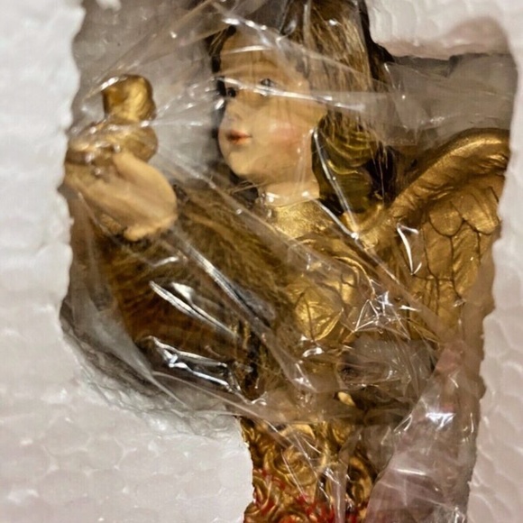 Cracker Barrel Angel Christmas Holiday Glory 313099 Bird Rose Girl Figurine - Picture 3 of 8